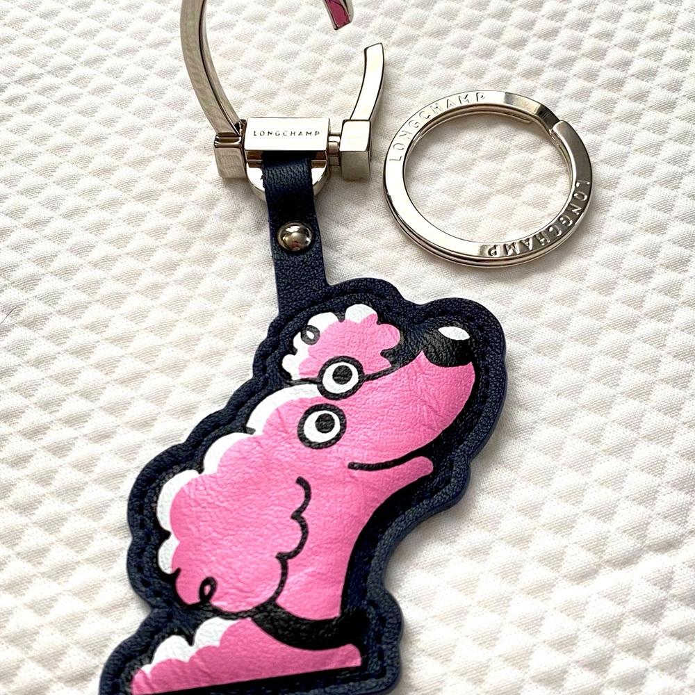 Longchamp Poodle bag charm